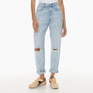 Aritzia Denim Forum The Boyfriend High Rise Loose 28L 29W